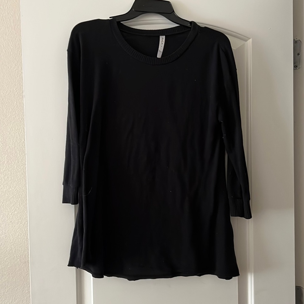 RVCA sweater size small black top